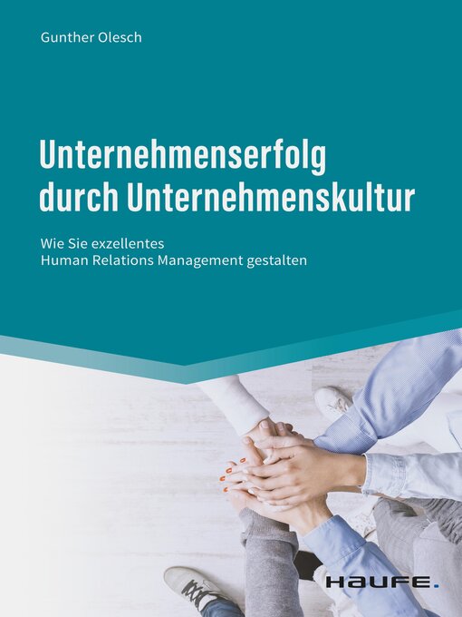 Title details for Unternehmenserfolg durch Unternehmenskultur by Gunther Olesch - Available